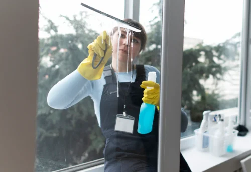 Nettoyage de vitres intérieures et extérieures à Plomelin